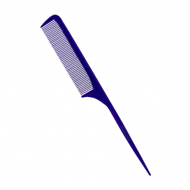 Расческа карбоновая с хвостиком Keratin Tools Фиолетовая